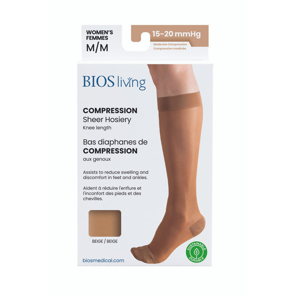 Buy Womens Compression Beige 1520mmhg Lrg at