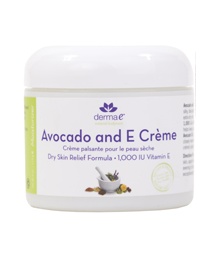 Derma e Avocado and E 1,000 I.U. Dry Skin Relief Crème